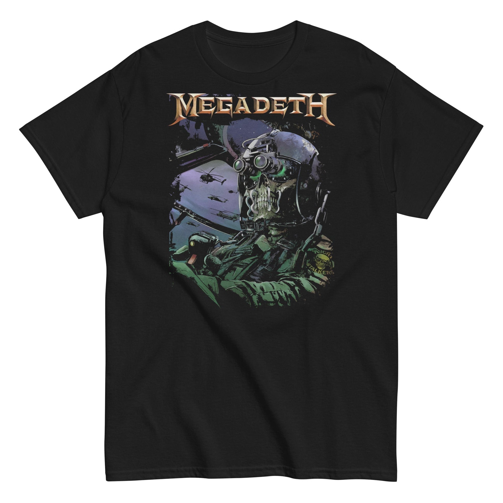 MerchMoment Megadeth - Night Vision T-Shirt [Apparel] Black