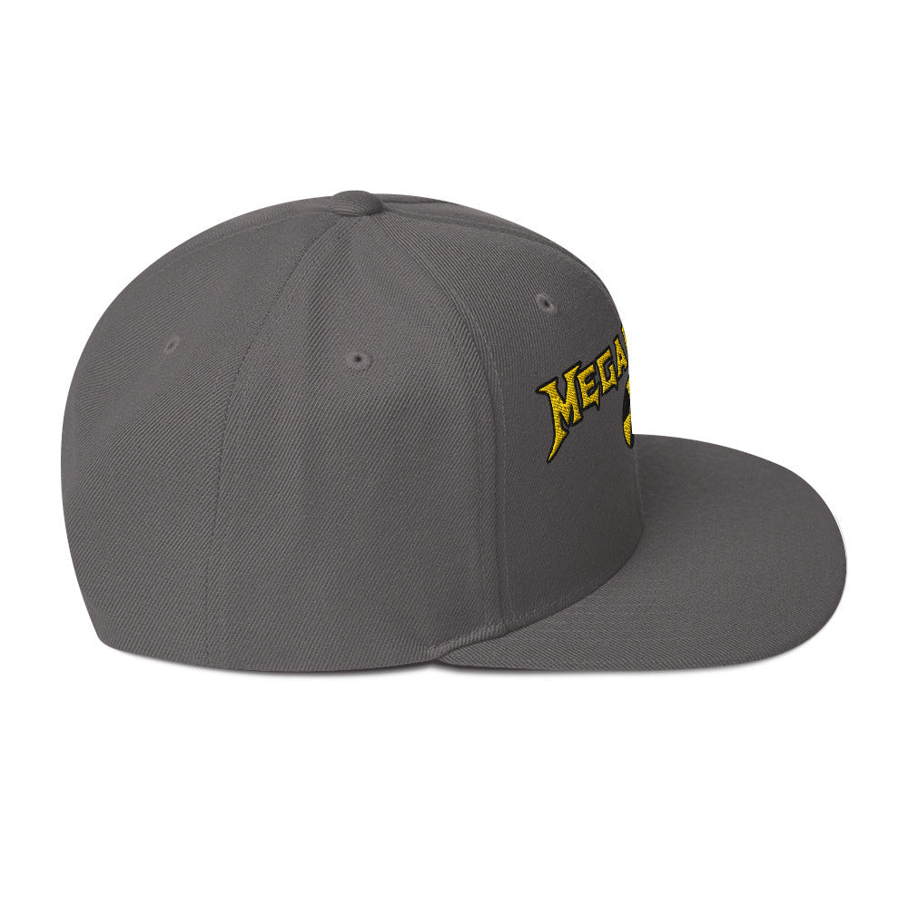 MERCHMOMENT MegaDeth Nuclear Embroidered Snapback Hat [Apparel] - Rock Band Apparel