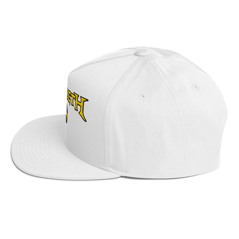 MERCHMOMENT MegaDeth Nuclear Logo Embroidered Snapback Hat [Hat] - Rock Band Apparel