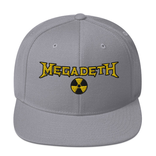 MerchMoment MegaDeth Nuclear Winter Embroidered Snapback Hat [Apparel]