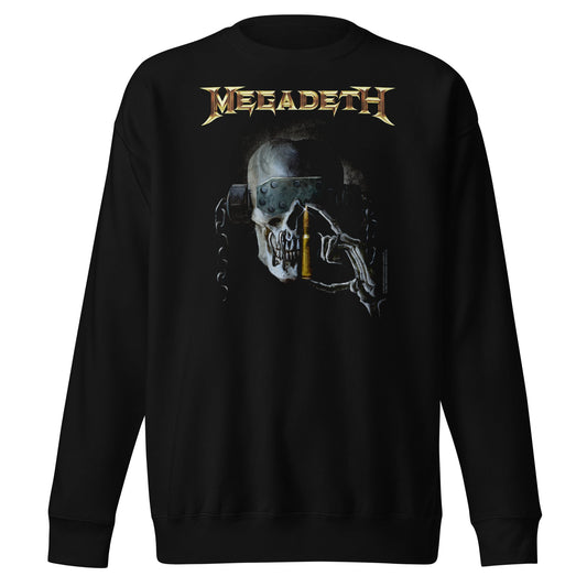 MERCHMOMENT Megadeth - One Bullett Left Sweatshirt [Apparel] - Rock Band Apparel