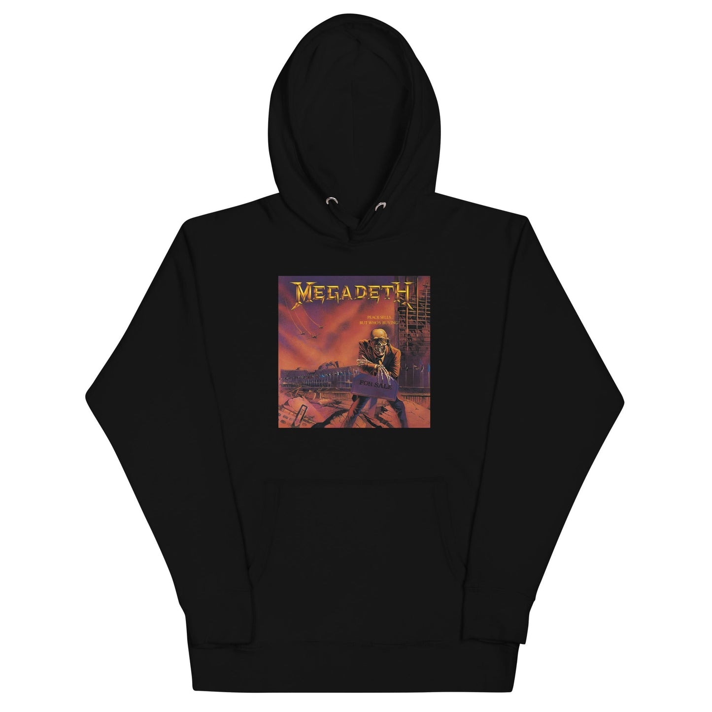 MerchMoment Megadeth - Peace Sells but Who's Buying? Hoodie [Apparel] Black