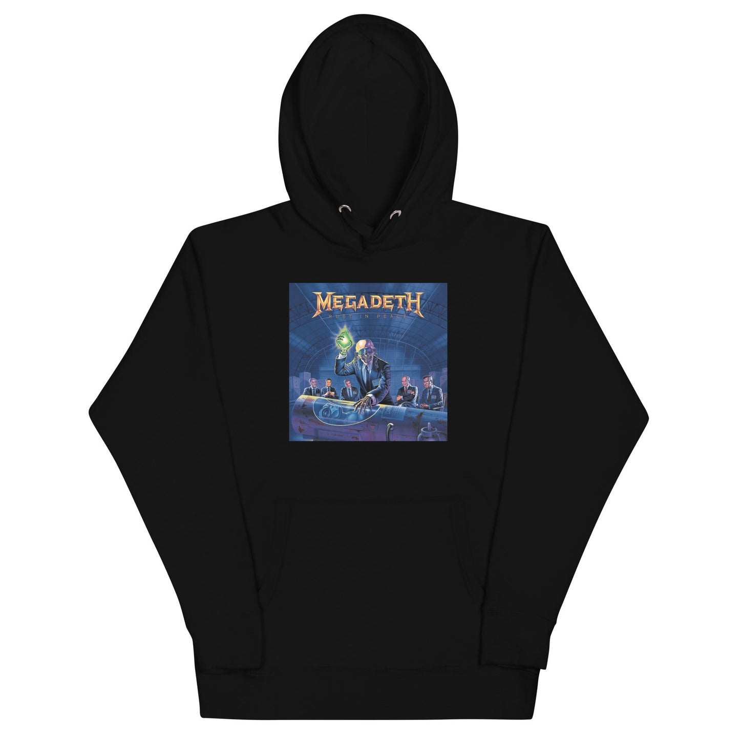 MERCHMOMENT Megadeth - Rust in Peace Hoodie [Apparel] - Rock Band Apparel
