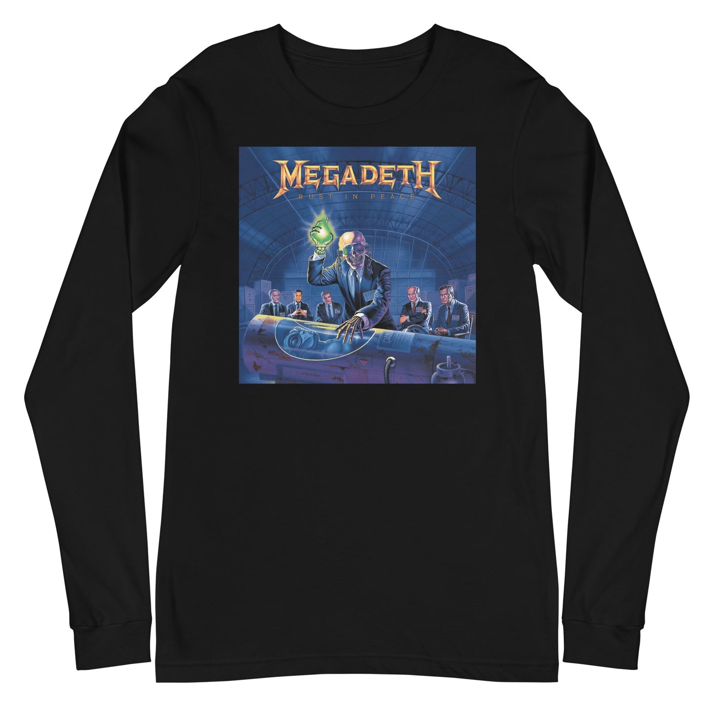 MerchMoment Megadeth - Rust in Peace Long Sleeve T-Shirt [Apparel] Black