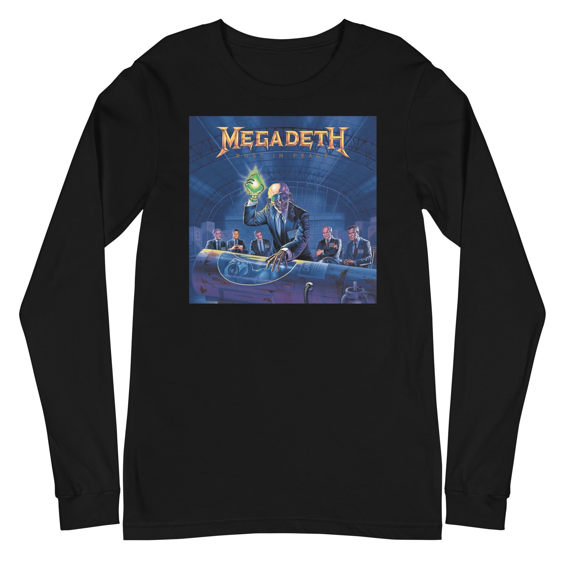 MerchMoment Megadeth - Rust in Peace Long Sleeve T-Shirt [Apparel] Black
