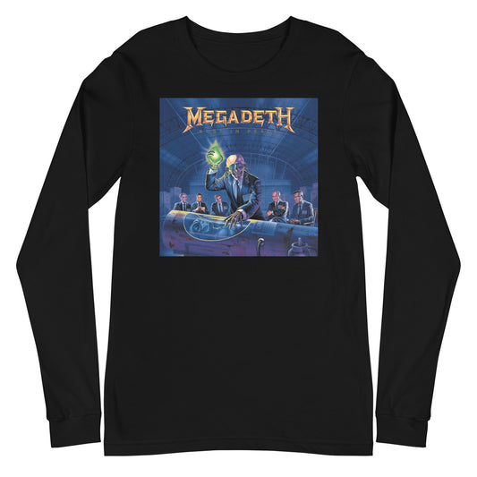 MerchMoment Megadeth - Rust in Peace Long Sleeve T-Shirt [Apparel] Black