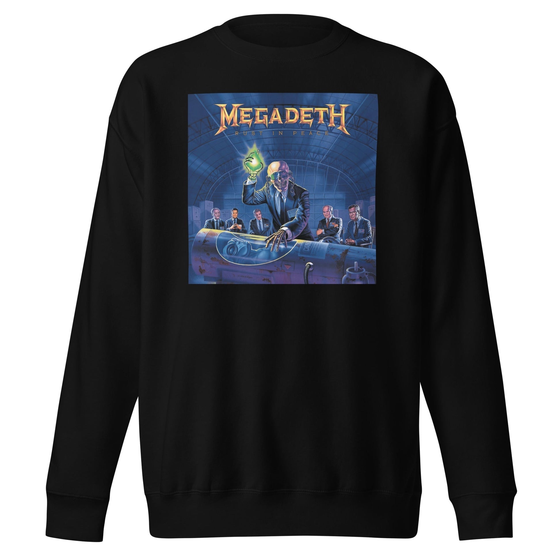 MERCHMOMENT Megadeth - Rust in Peace Sweatshirt [Apparel] - Rock Band Apparel