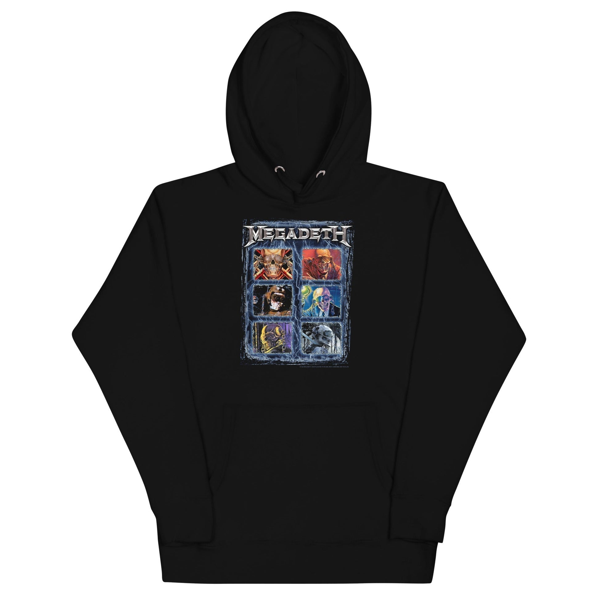 MerchMoment Megadeth - Six Vics Hoodie [Apparel] Black