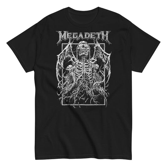 MerchMoment Megadeth - Skeleton Wings T-Shirt [Apparel] Black