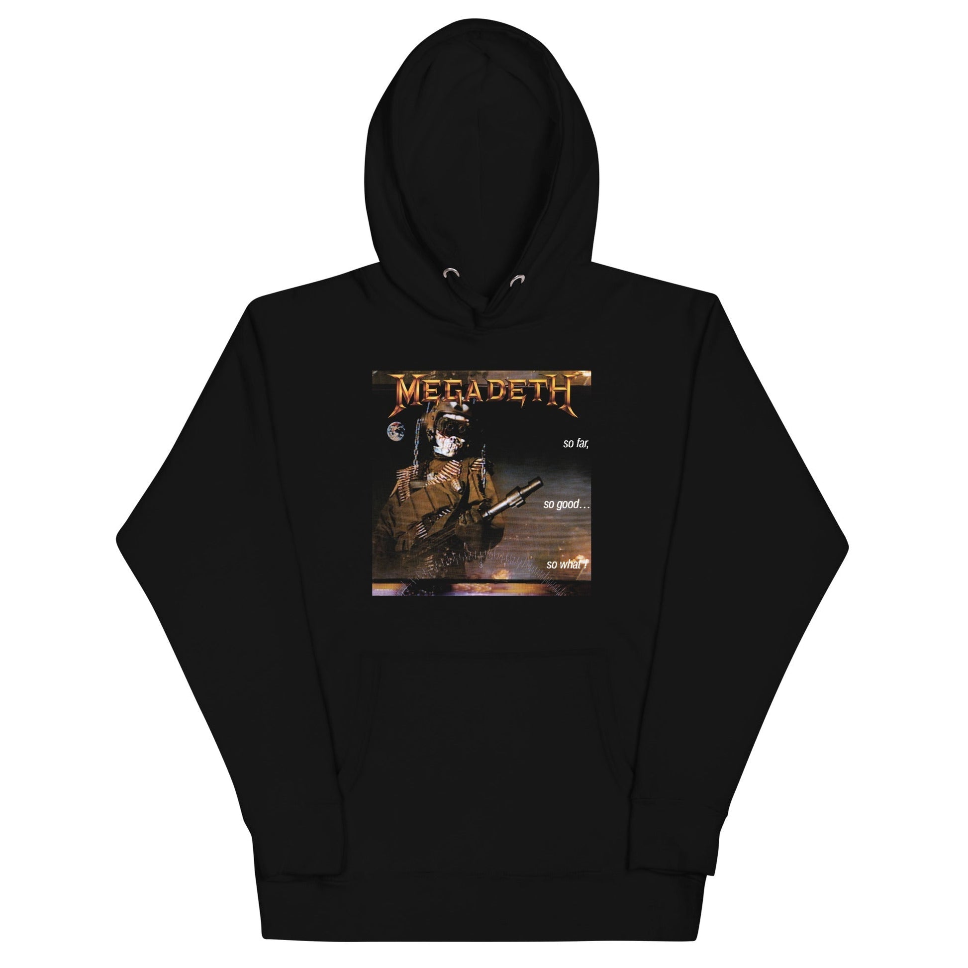 MerchMoment Megadeth - So Far, So Good, So What? Hoodie [Apparel] Black
