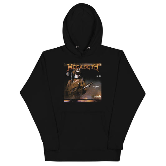 MERCHMOMENT Megadeth - So Far, So Good, So What? Hoodie [Apparel] - Rock Band Apparel