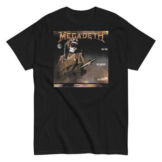 MERCHMOMENT Megadeth - So Far, So Good, So What? T-Shirt [Apparel] - Rock Band Apparel