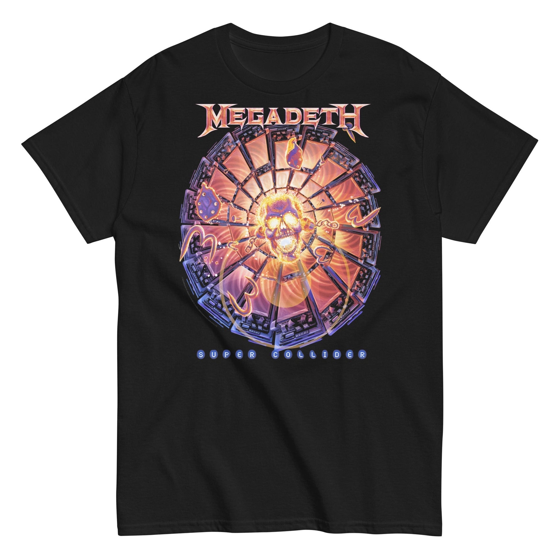 MERCHMOMENT Megadeth - Super Collider T-Shirt [Apparel] - Rock Band Apparel