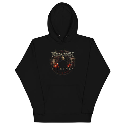 MerchMoment Megadeth - Th1rt3en Hoodie [Apparel] Black