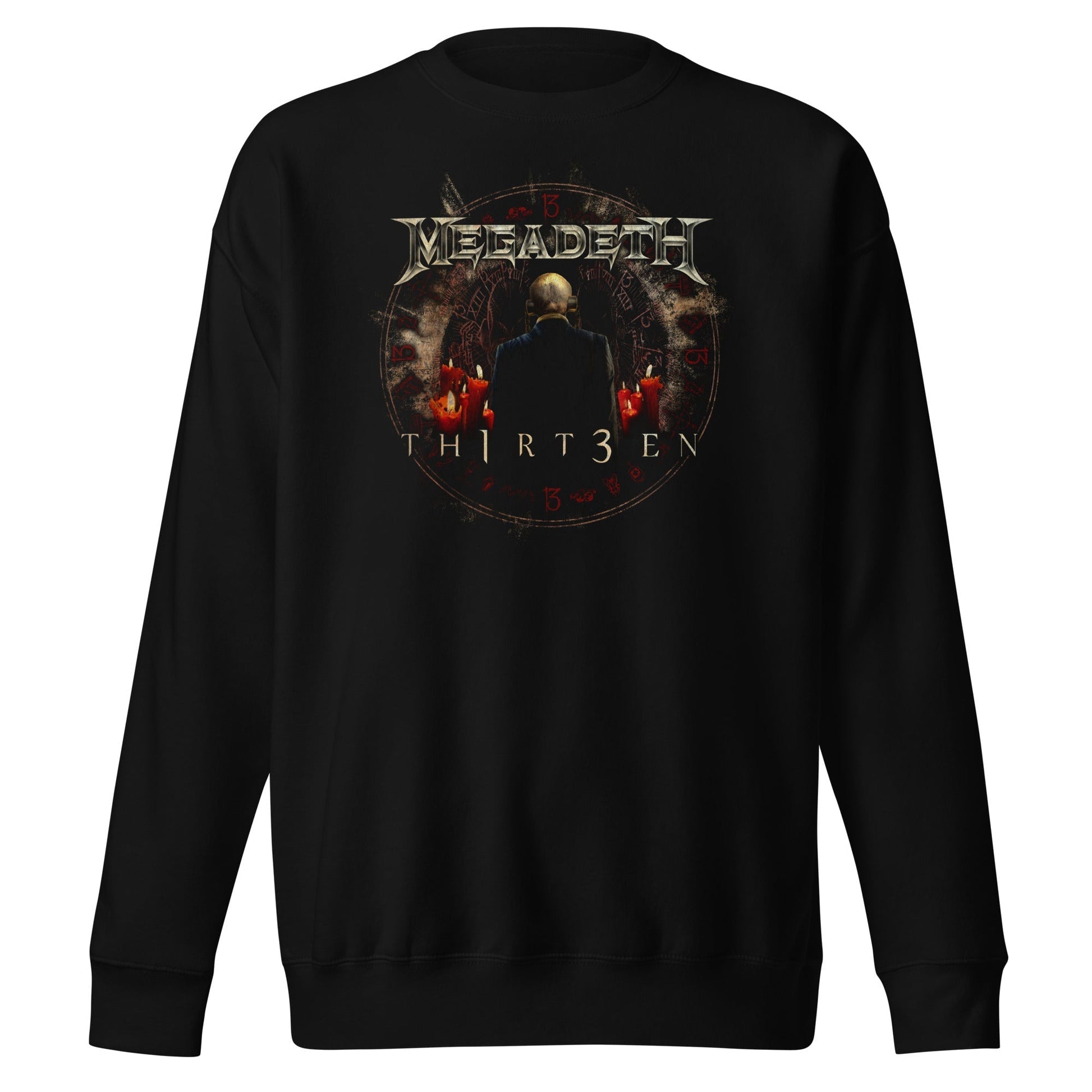MerchMoment Megadeth - Th1rt3en Sweatshirt [Apparel] Black