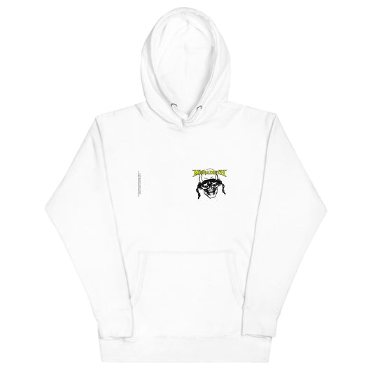 MerchMoment Megadeth - Vic Stamp Hoodie [Apparel] White