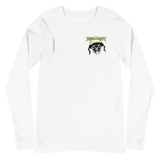 MERCHMOMENT Megadeth - Vic Stamp Long Sleeve T-Shirt [Apparel] - Rock Band Apparel