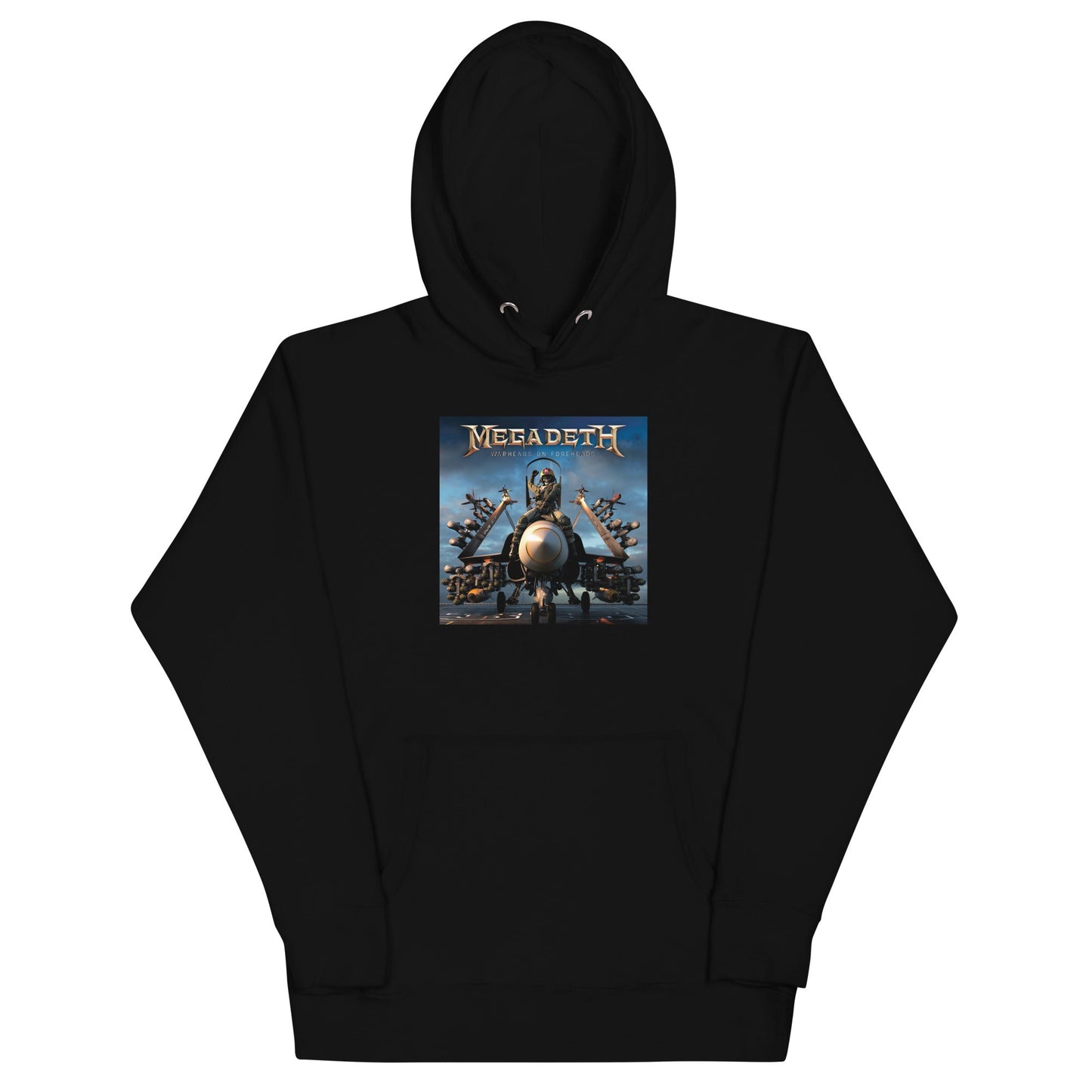 MerchMoment Megadeth - Warheads on Foreheads Hoodie [Apparel] Black