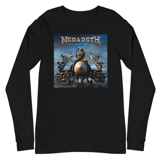 MERCHMOMENT Megadeth - Warheads on Foreheads Long Sleeve T-Shirt [Apparel] - Rock Band Apparel