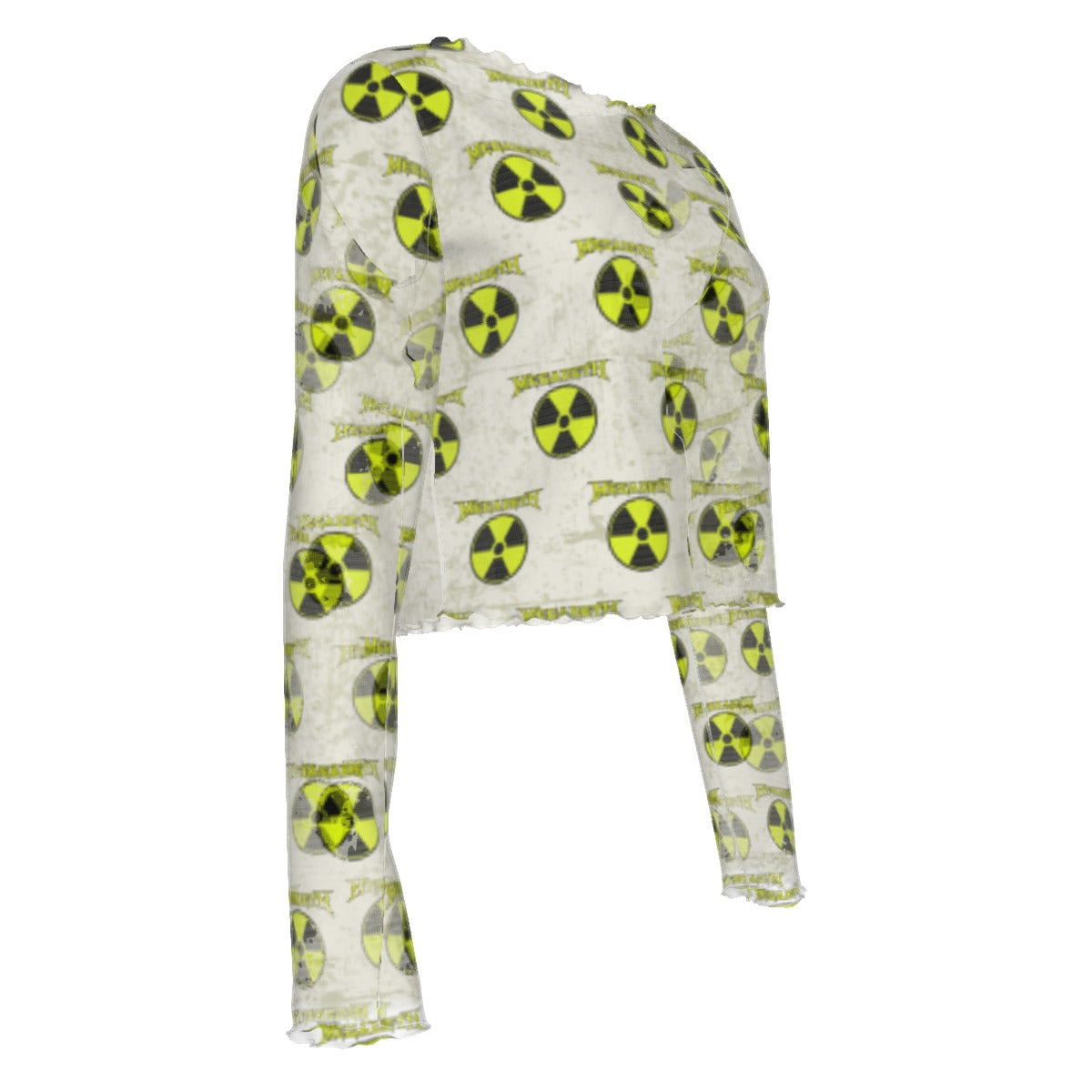 MERCHMOMENT Megadeth Warheads Women's Mesh Top [Apparel] - Rock Band Apparel