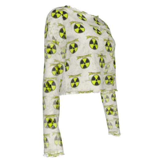 MERCHMOMENT Megadeth Warheads Women's Mesh Top [Apparel] - Rock Band Apparel