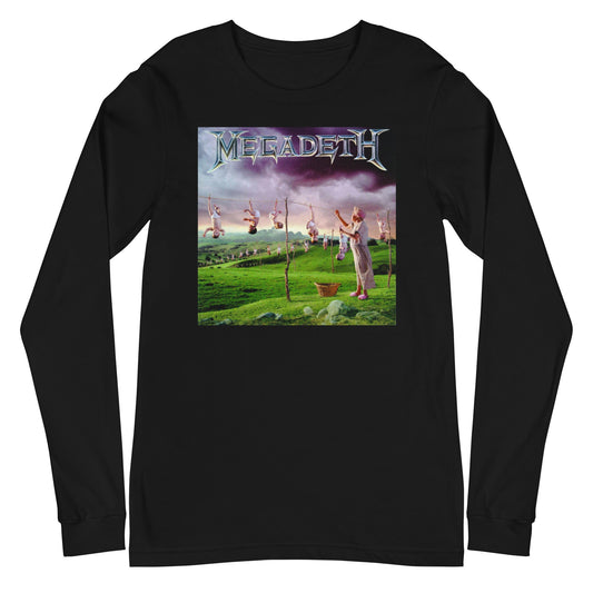MerchMoment Megadeth - Youthanasia Long Sleeve T-Shirt [Apparel] Black