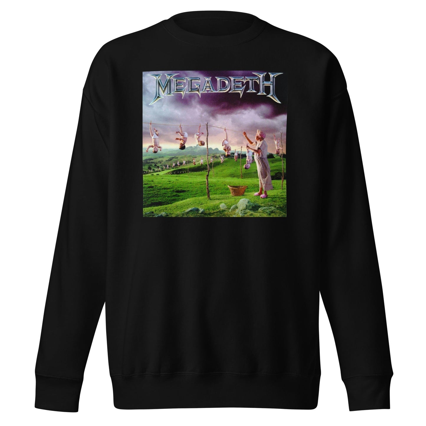 MERCHMOMENT Megadeth - Youthanasia Sweatshirt [Apparel] - Rock Band Apparel
