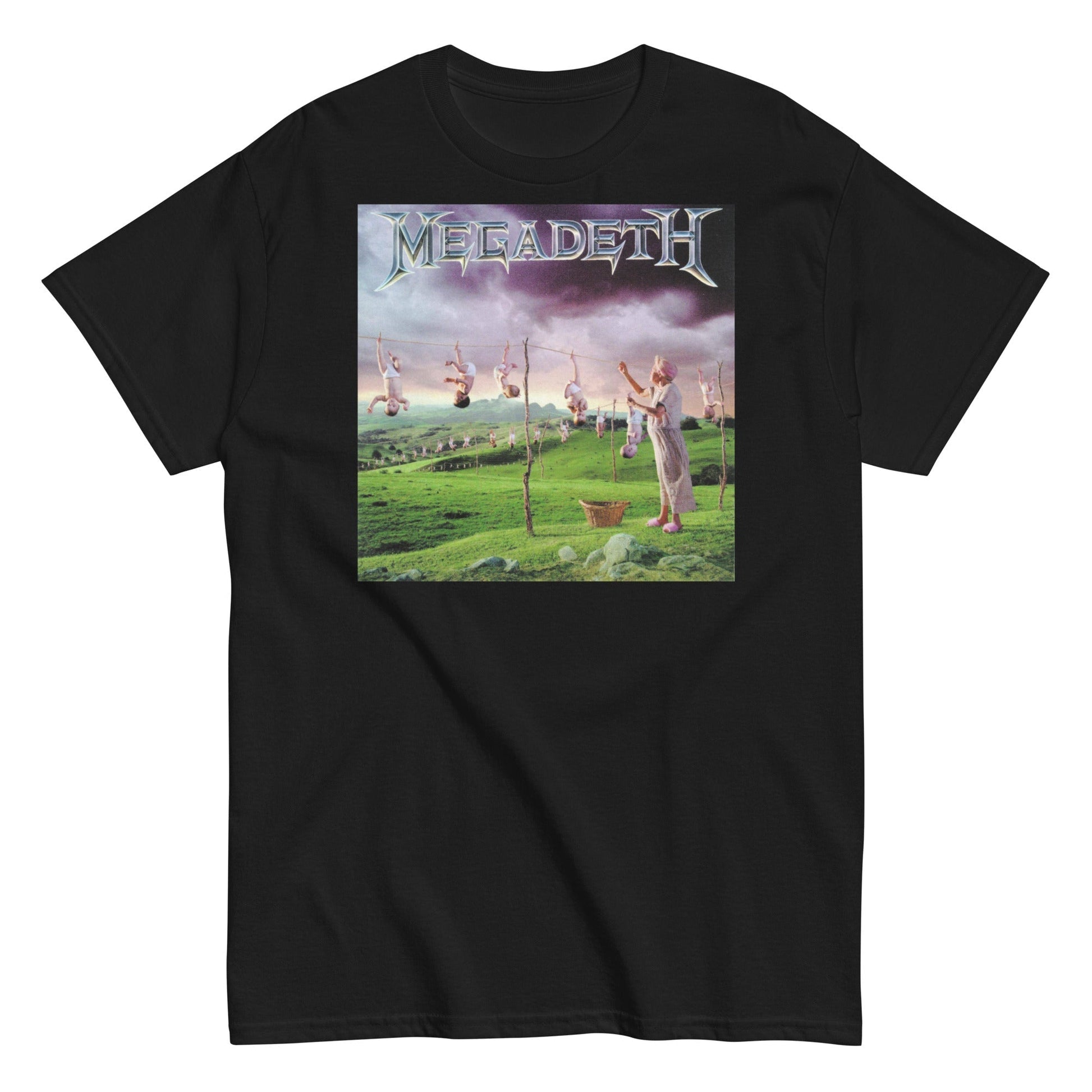 MERCHMOMENT Megadeth - Youthanasia T-Shirt [Apparel] - Rock Band Apparel