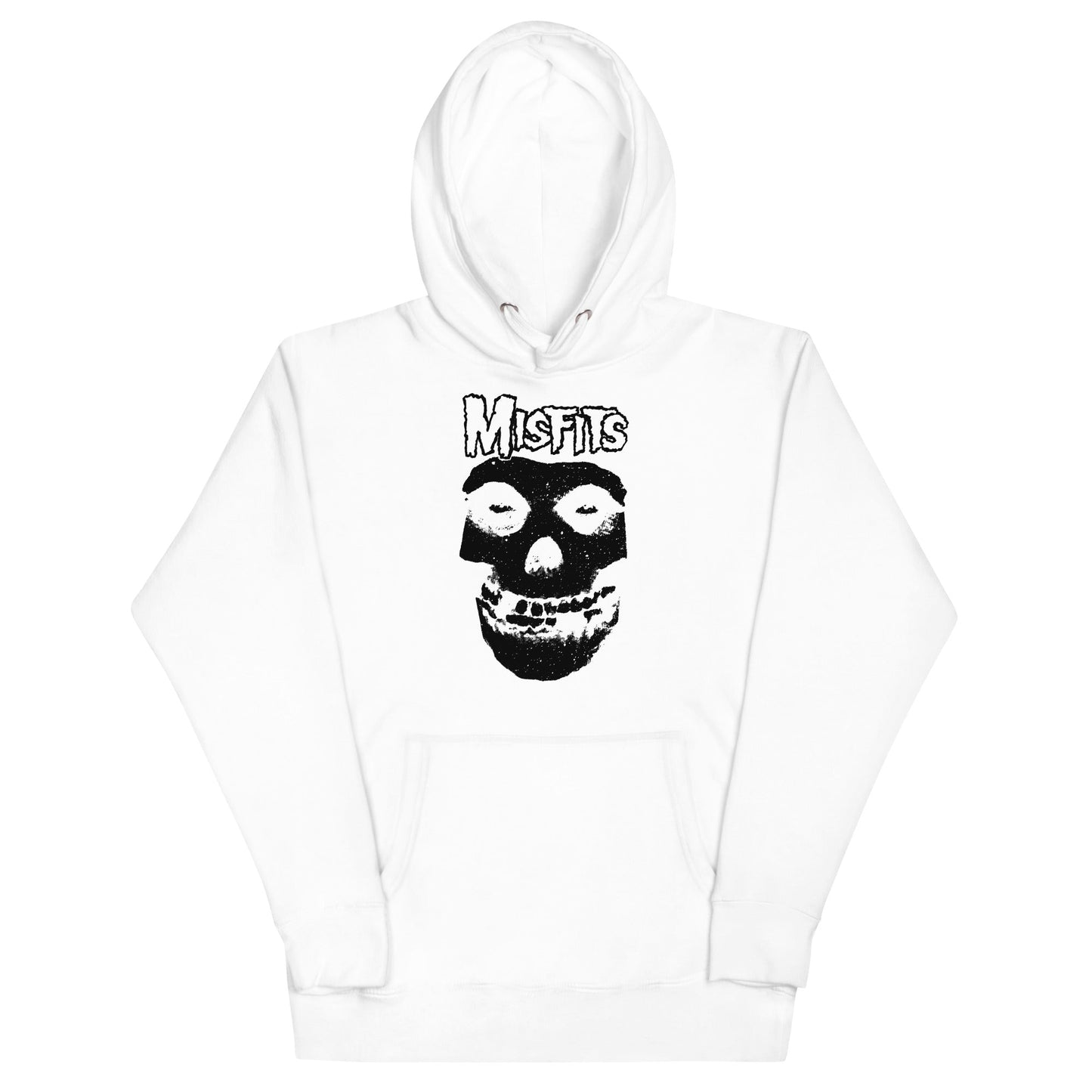 MerchMoment Misfits - Black Skull Hoodie [Apparel] White