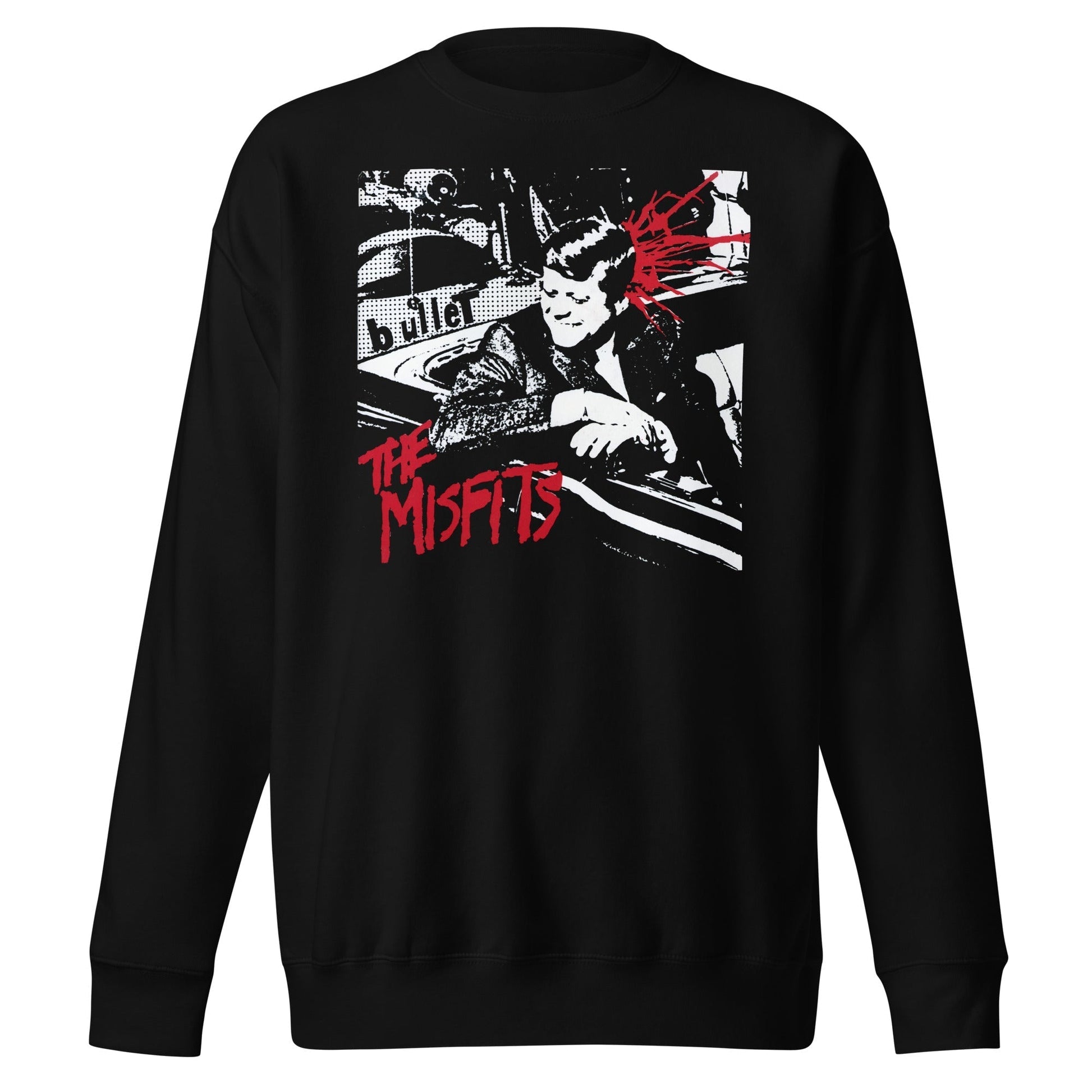 MerchMoment Misfits - Bullett Sweatshirt [Apparel] Black