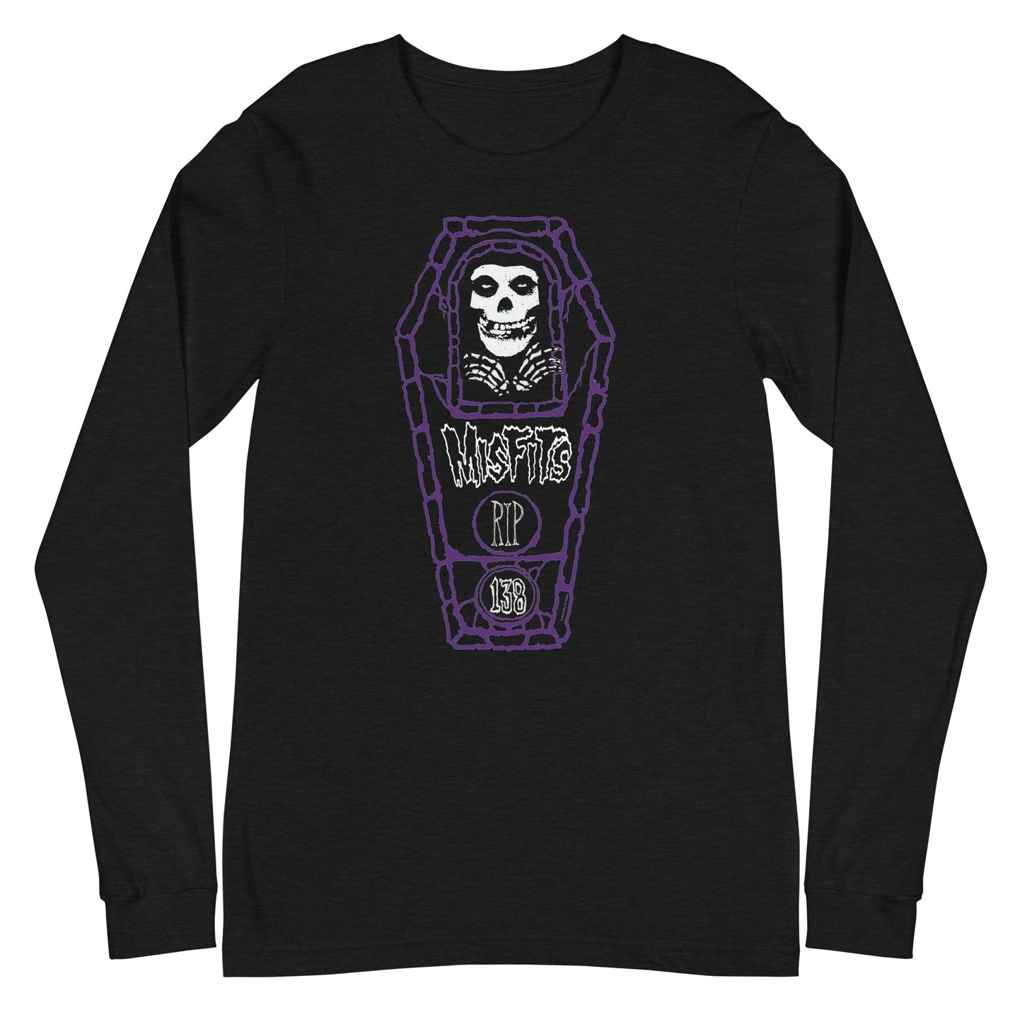 MERCHMOMENT Misfits - Casket Long Sleeve T-Shirt [Apparel] - Rock Band Apparel