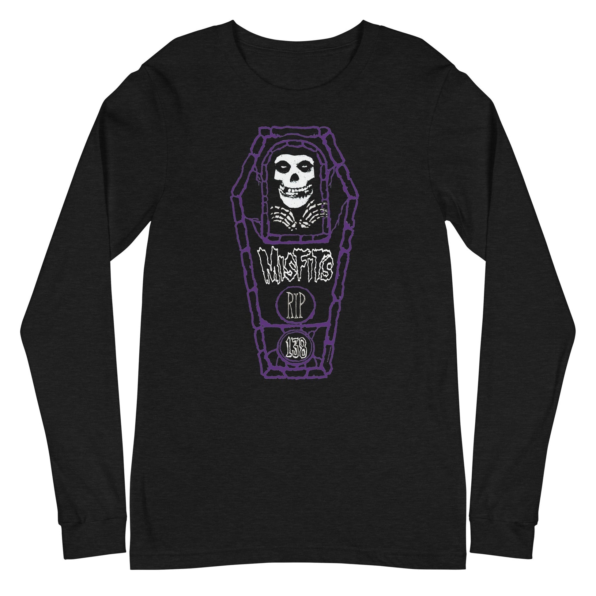 MERCHMOMENT Misfits - Casket Long Sleeve T-Shirt [Apparel] - Rock Band Apparel