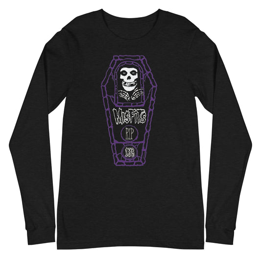 MERCHMOMENT Misfits - Casket Long Sleeve T-Shirt [Apparel] - Rock Band Apparel