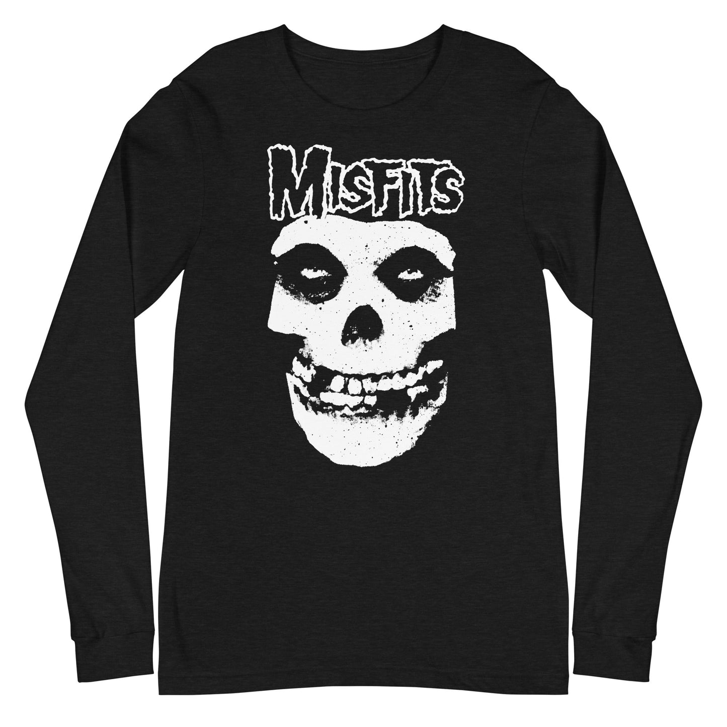 MerchMoment Misfits - Classic Skull Logo Long Sleeve T-Shirt [Apparel] Black