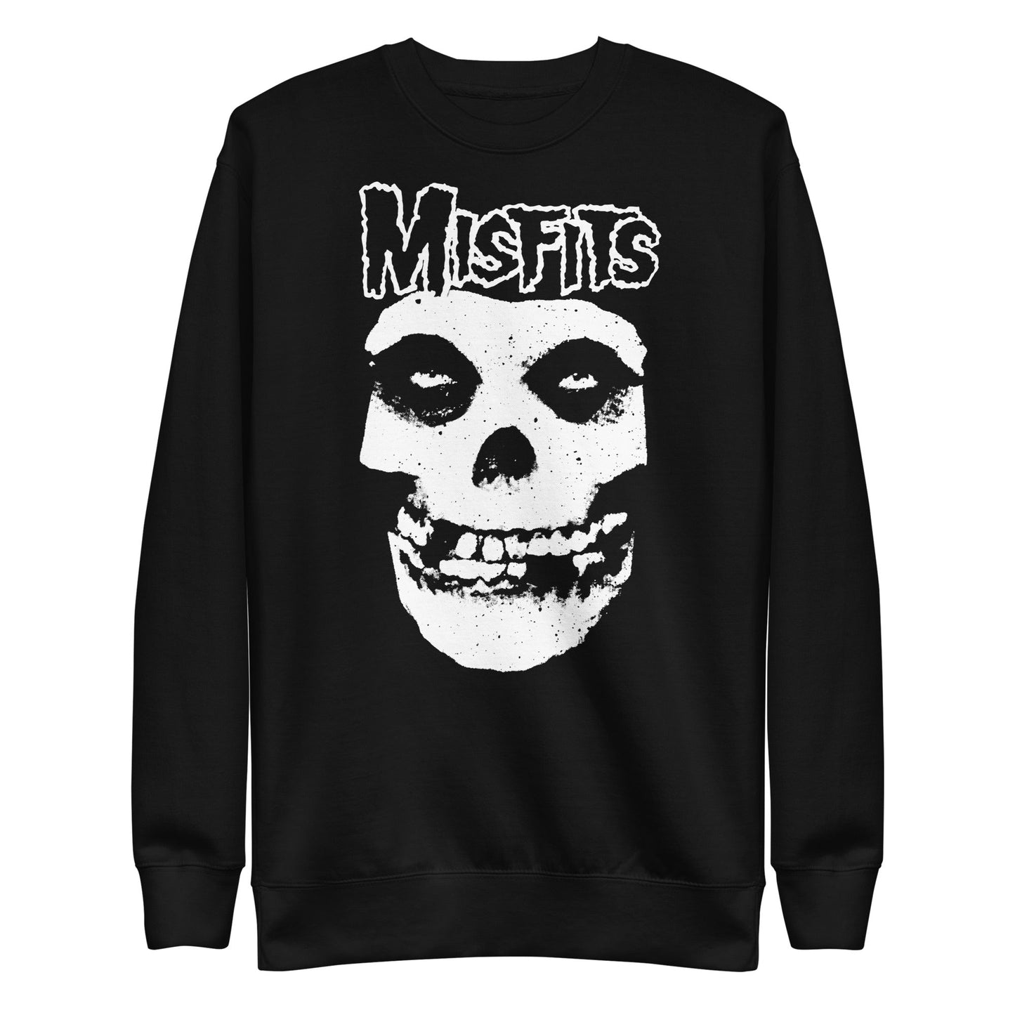 MerchMoment Misfits - Classic Skull Sweatshirt [Apparel] Black