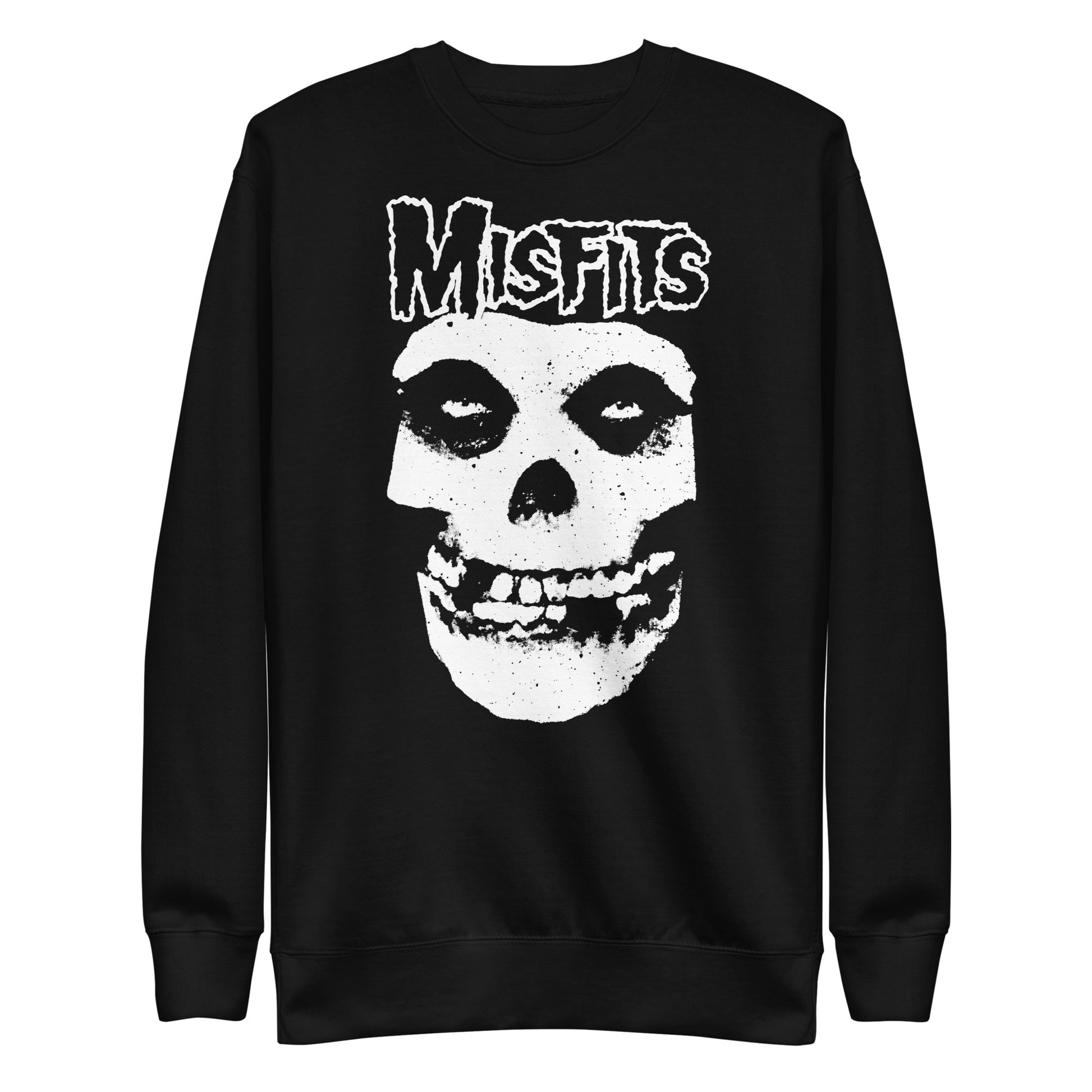 MerchMoment Misfits - Classic Skull Sweatshirt [Apparel] Black