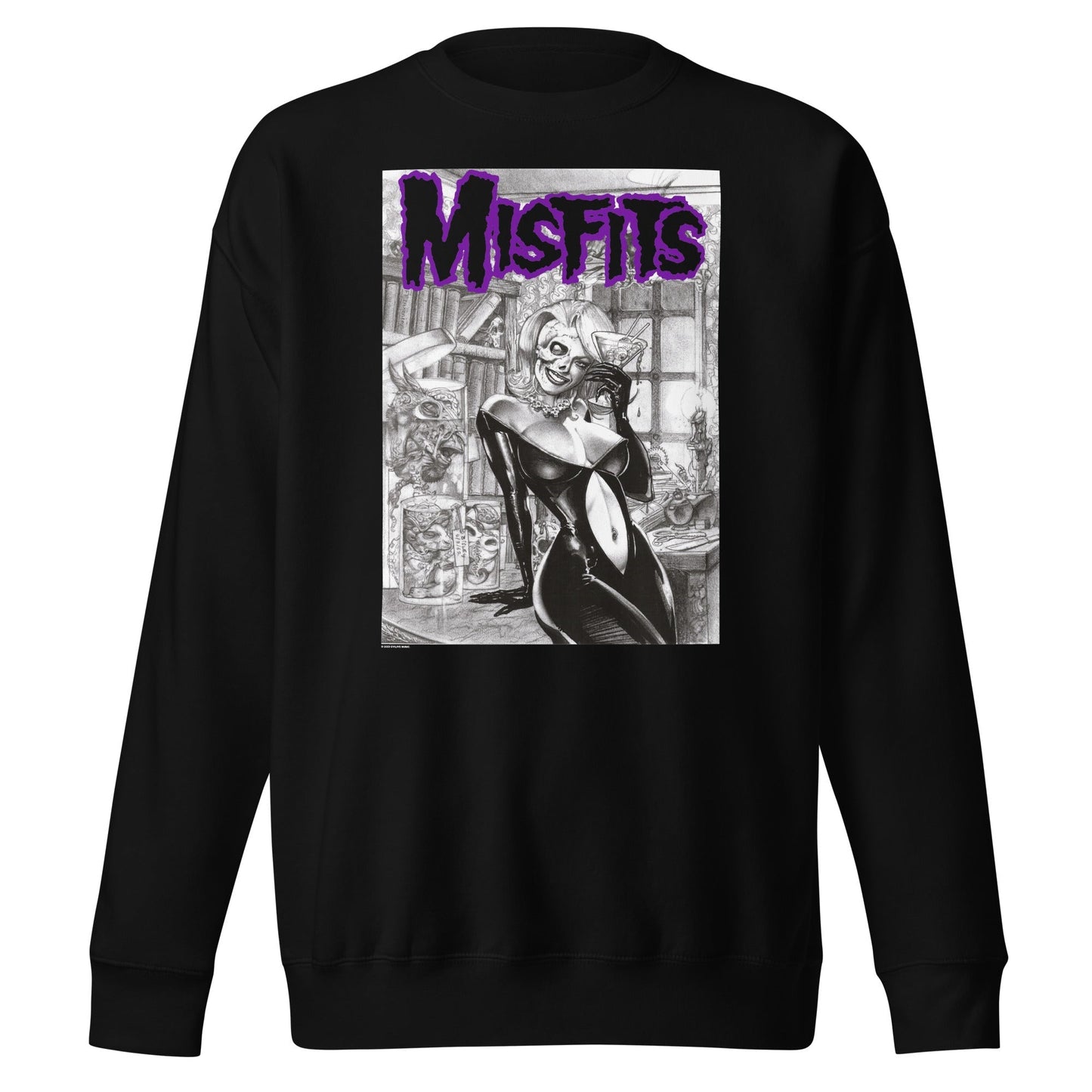 MERCHMOMENT Misfits - Cocktail Dress Sweatshirt [Apparel] - Rock Band Apparel