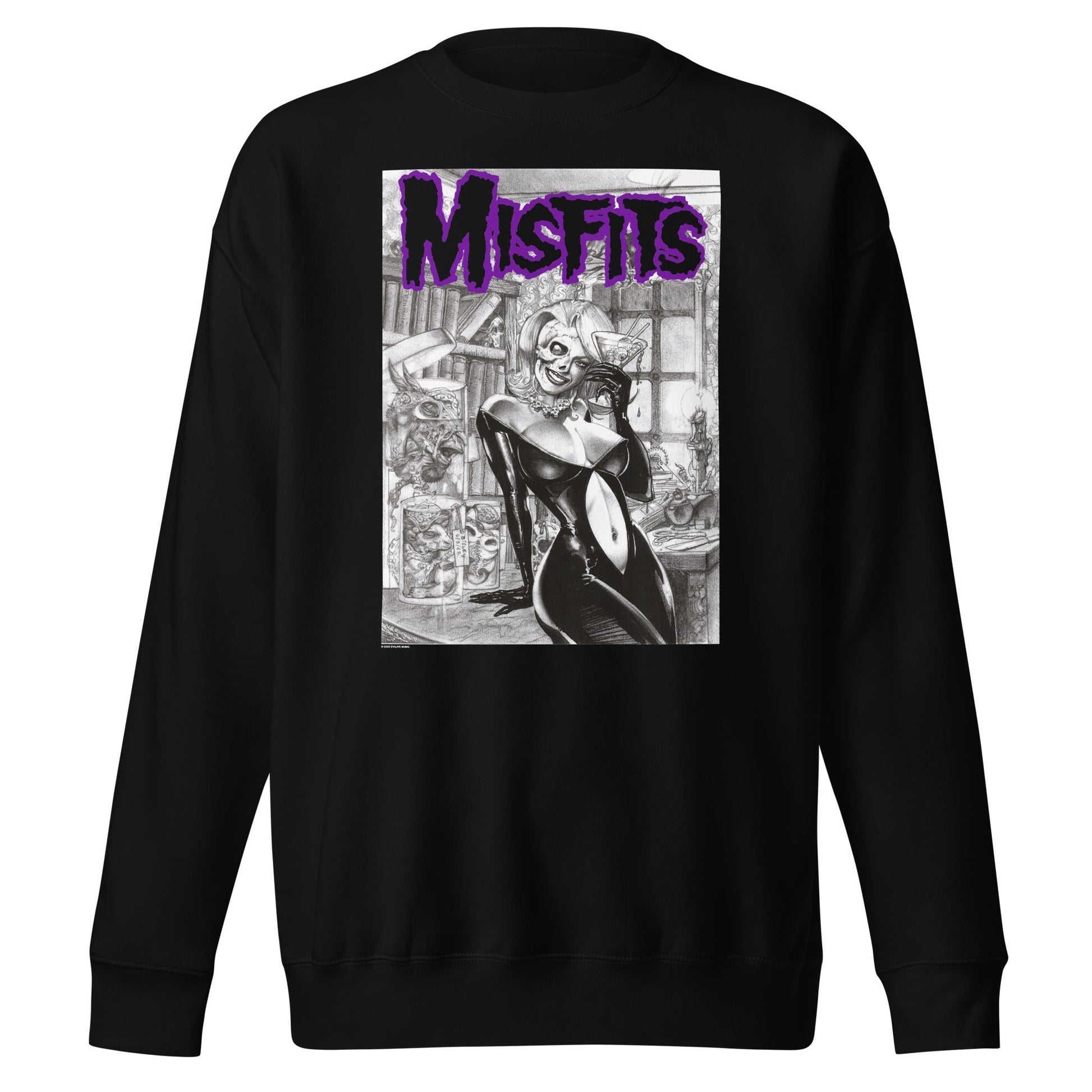 MERCHMOMENT Misfits - Cocktail Dress Sweatshirt [Apparel] - Rock Band Apparel