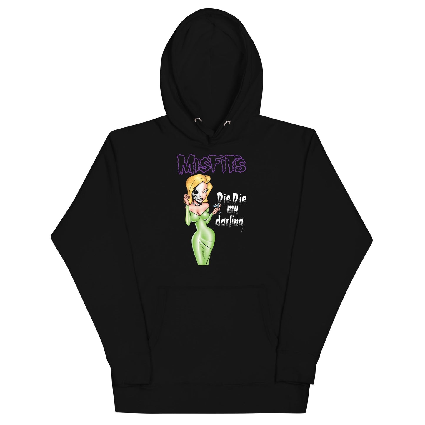 MERCHMOMENT Misfits - Die Die My Darling Hoodie [Apparel] - Rock Band Apparel