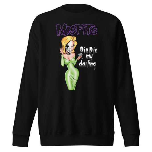MerchMoment Misfits - Die Die My Darling Sweatshirt [Apparel] Black