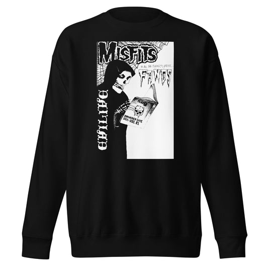MERCHMOMENT Misfits - Fangs Sweatshirt [Apparel] - Rock Band Apparel