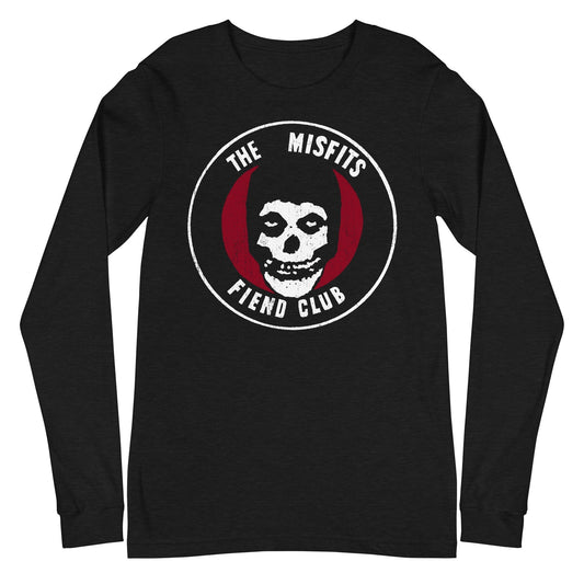 MERCHMOMENT Misfits - Fiend Club Long Sleeve T-Shirt [Apparel] - Rock Band Apparel