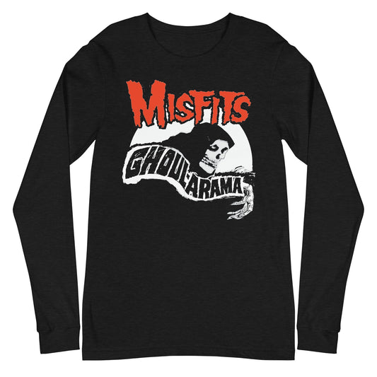 MerchMoment Misfits - Ghoularama Long Sleeve T-Shirt [Apparel] Black