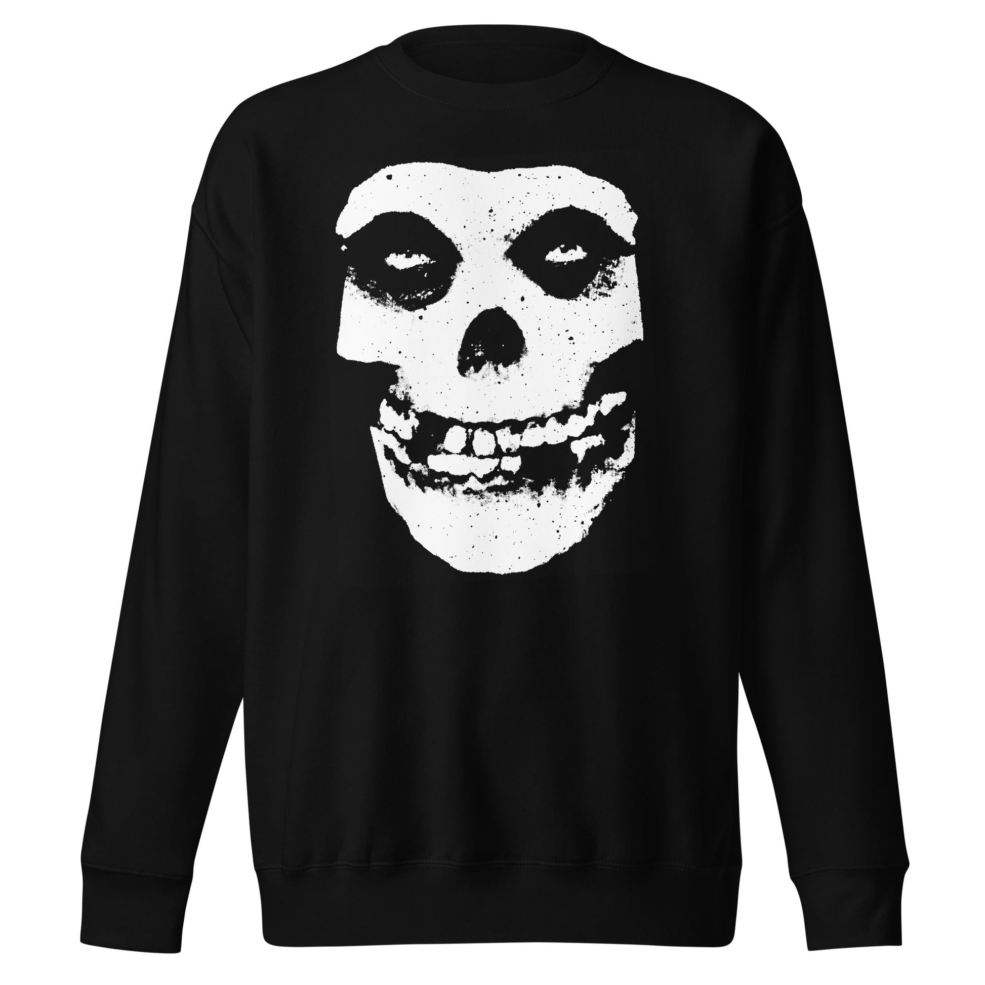 MerchMoment Misfits - Large Skull Sweatshirt [Apparel] Black