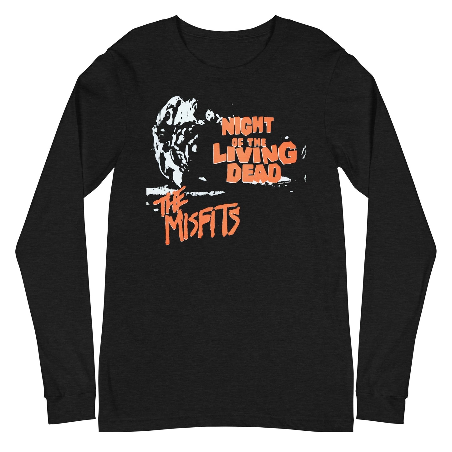 MERCHMOMENT Misfits - Night of the Living Dead Long Sleeve T-Shirt [Apparel] - Rock Band Apparel