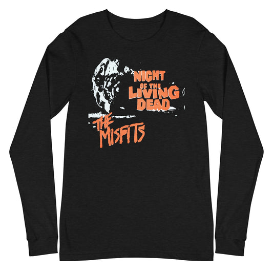 MERCHMOMENT Misfits - Night of the Living Dead Long Sleeve T-Shirt [Apparel] - Rock Band Apparel