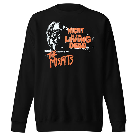 MerchMoment Misfits - Night of the Living Dead Sweatshirt [Apparel] Black