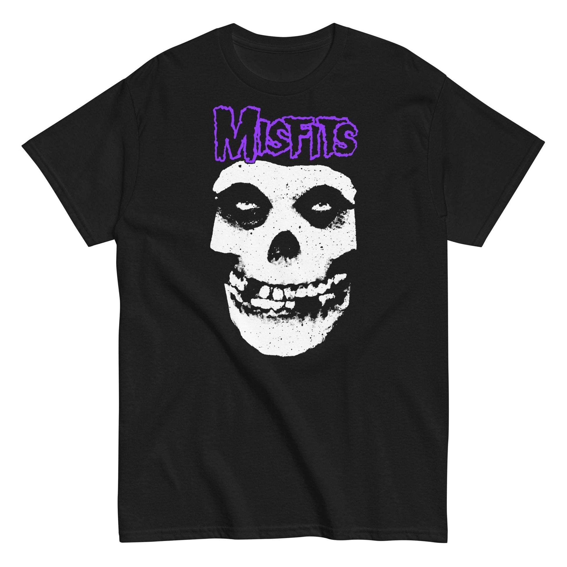 MERCHMOMENT Misfits - Purple Skull T-Shirt [Apparel] - Rock Band Apparel