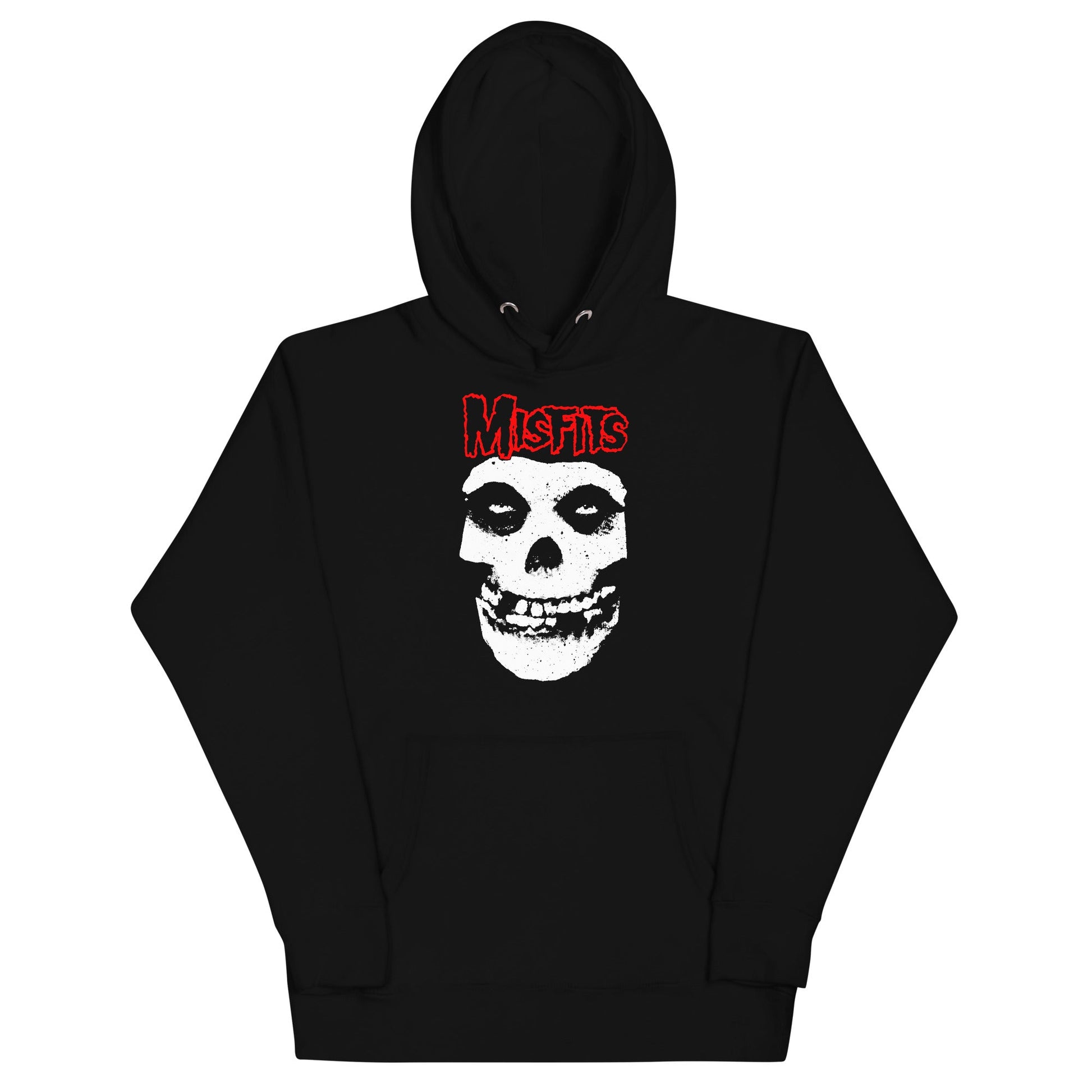 MerchMoment Misfits - Red Skull Hoodie [Apparel] Black