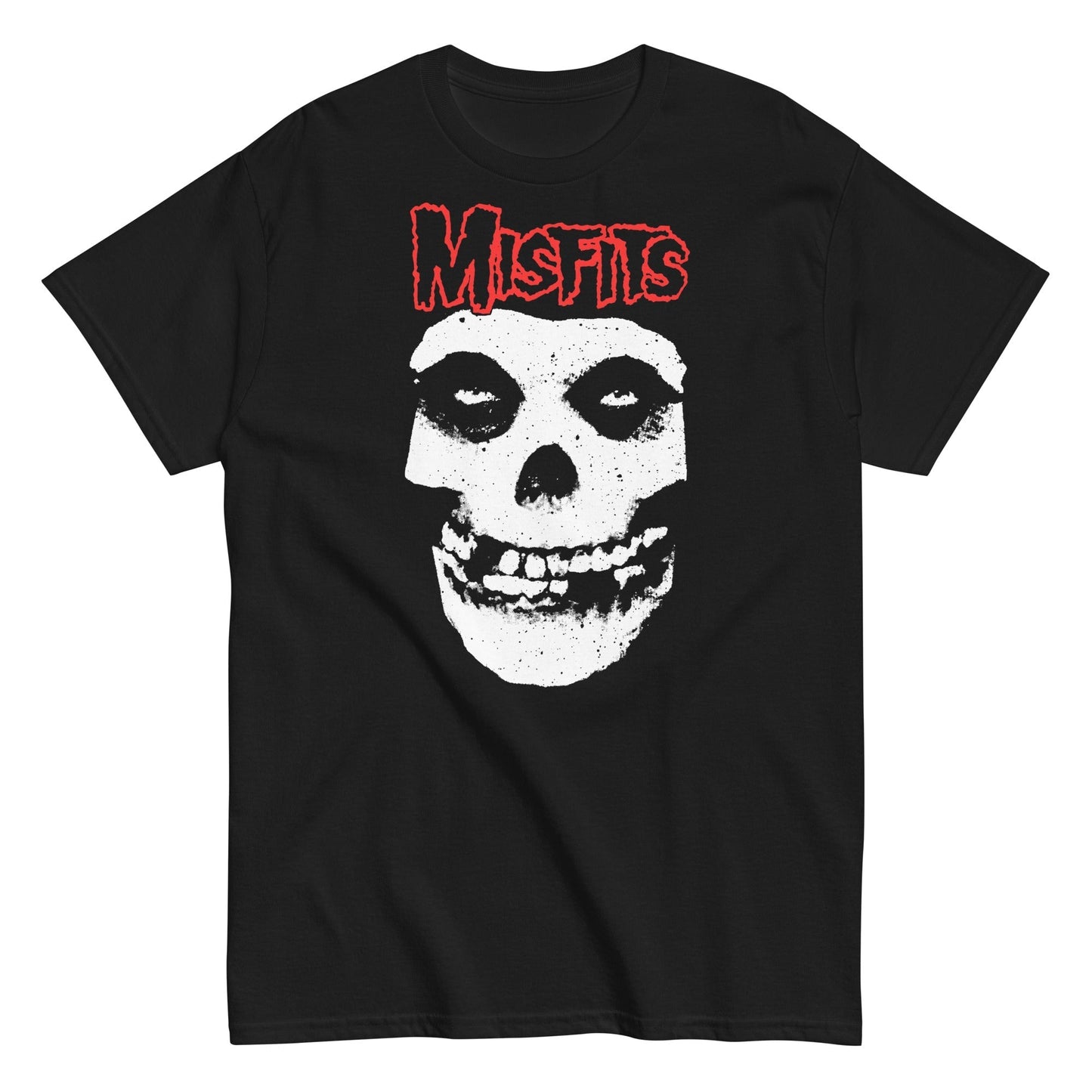 MerchMoment Misfits - Red Skull T-Shirt [Apparel] Black